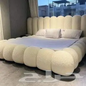 سرير خشب بوكليه جديد أشكال 50  خصم 18
