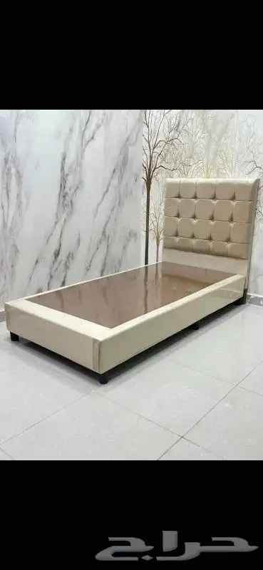 سرير خشب بوكليه جديد أشكال 50  خصم 37