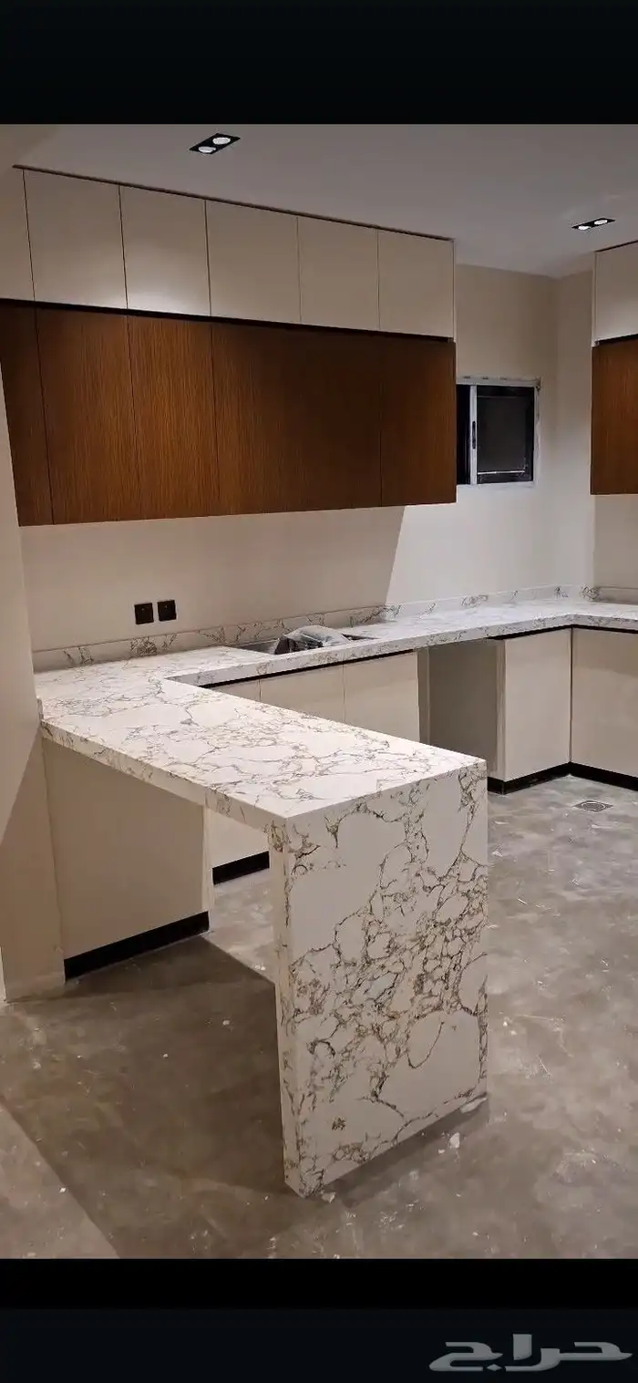 مطابخ مودرن تفصيل صاج المنيوم الماني مفصلات هيدرولك ايطالي 4