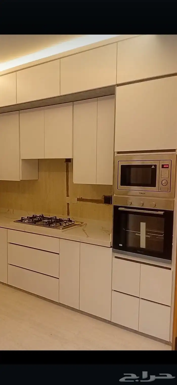 مطابخ مودرن تفصيل صاج المنيوم الماني مفصلات هيدرولك ايطالي 3