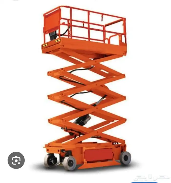 سيزر لفت للايجار رافعة مقصية للايجار scissor lift for re 0