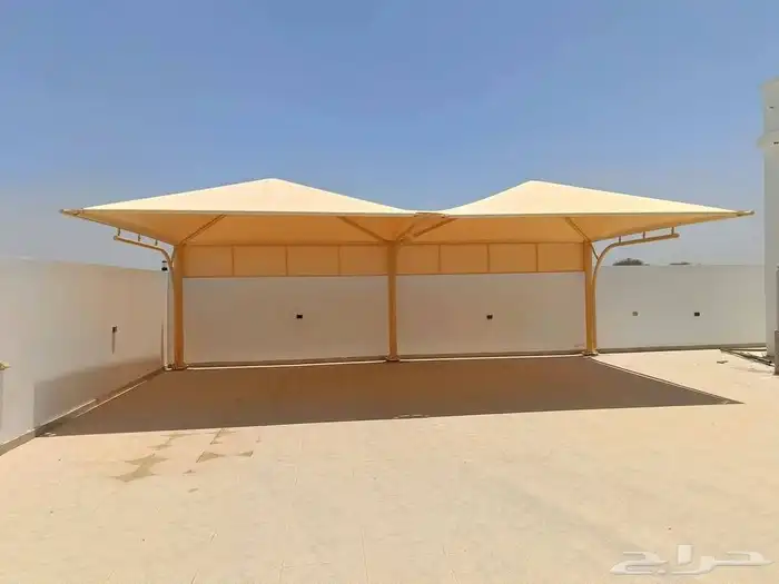مظلات مواقف سيارات 1