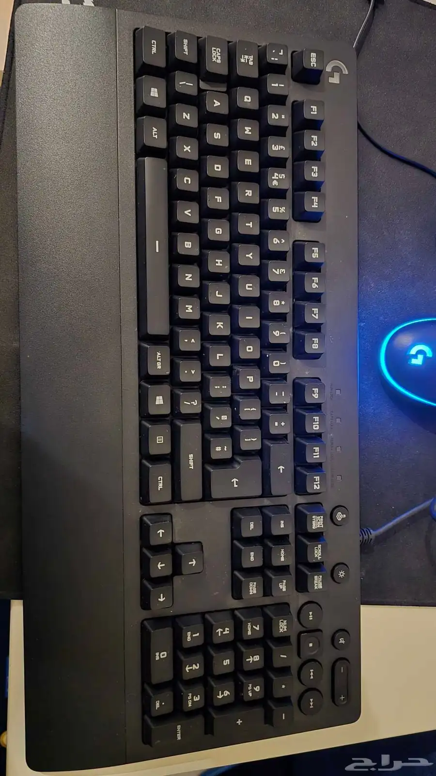 كيبورد لوجيتيك Logitech Keyboard لوحة مفاتيح العاب 1