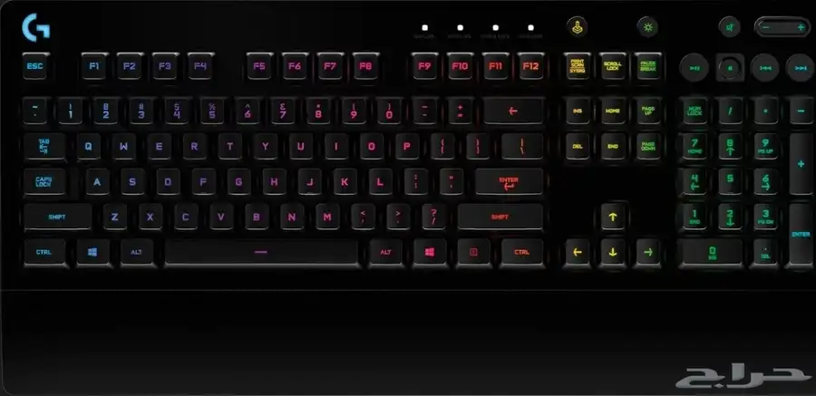 كيبورد لوجيتيك Logitech Keyboard لوحة مفاتيح العاب 3