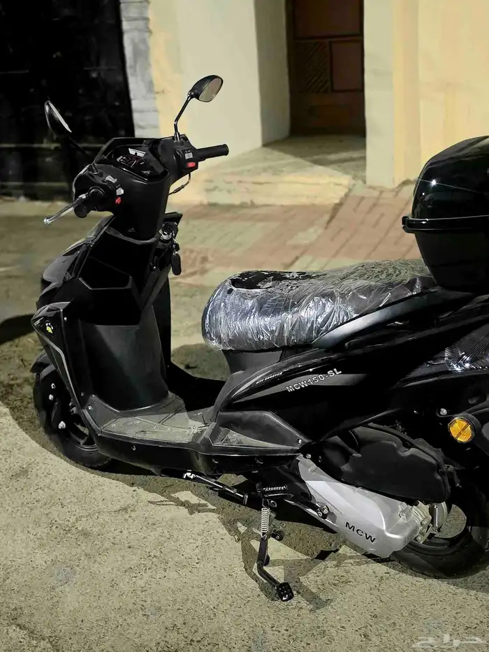 سكوتر 2025 الممشي 90 فقط حالته فوق الممتازه كله لسه جديد 3