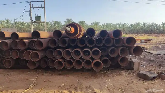 مواسير بير سته بوص مع تيوبيات وطرمبه 9
