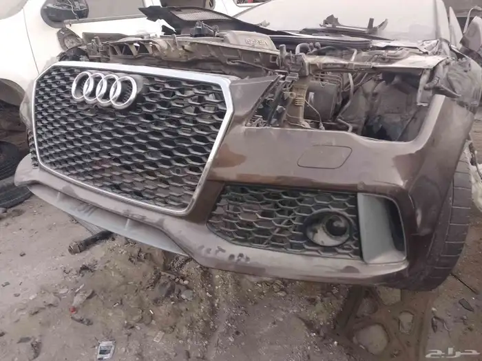 صدام اودي A7 2014 1