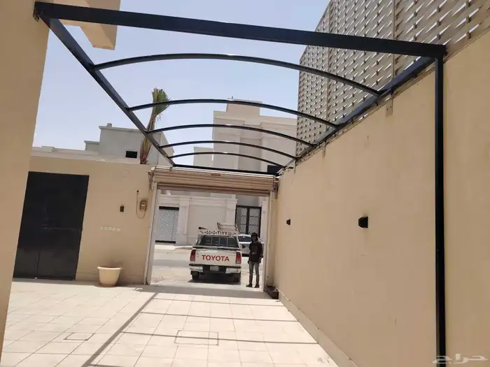 حداد مظلات سواتر برجولات جلسات 0