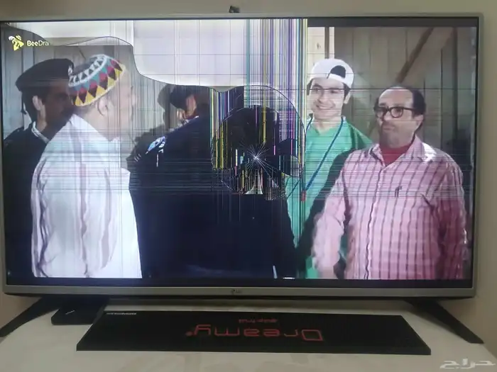 شاشه LG مكسوره بدون ريموت 0