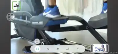 جهاز رياضي بالمشي ممتاز كل الموصفات في الصوره ولفيديو 4
