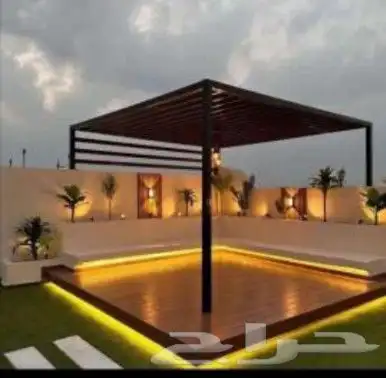حداد مظلات وسواتر 8