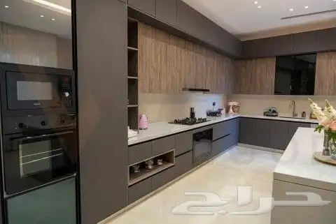 مطابخ صاج وخشب والمنيوم ورخام صناعي وبورسلان 4