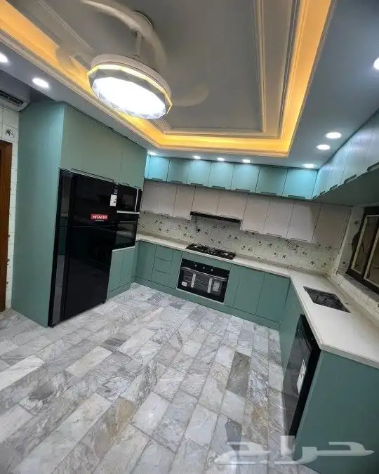 مطابخ صاج وخشب والمنيوم ورخام صناعي وبورسلان 2