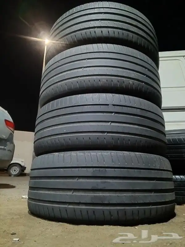 4 طقم كفرات ميشلان مستخدم 265 50 20 0