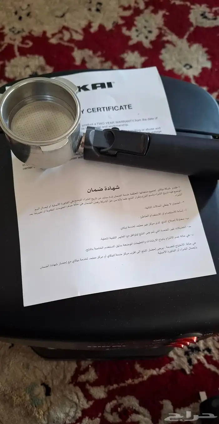 ماكينة إسبرسو NIKAI NEM1690A - استخدمت للتجربه فقط 2