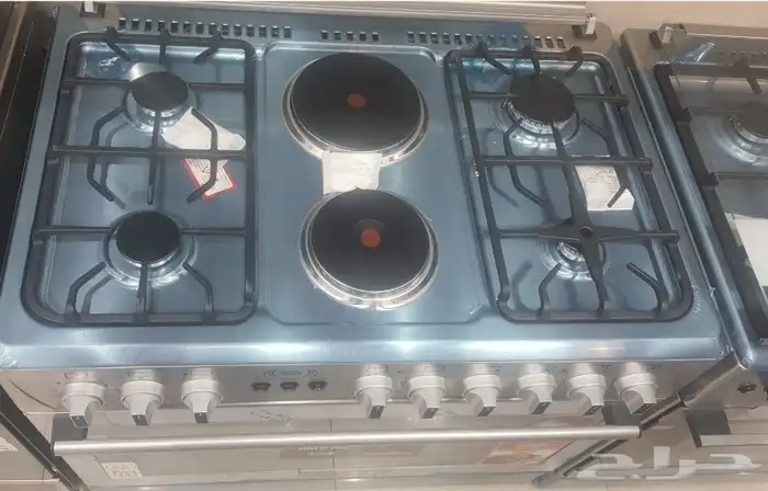 بوتجاز جرين تركي ستيل 4 غاز و2 كهرباء حديد ثقيل1150 0