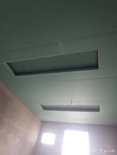شغل انشاء الل  مضبوط شغل جبس عادي جبس بورد شغل ماشاءالل 3
