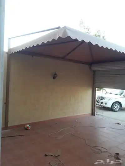 مظلات وسواتر الجبيل الصناعية  الضاحيه الجبيل  التوصل 0507867 2