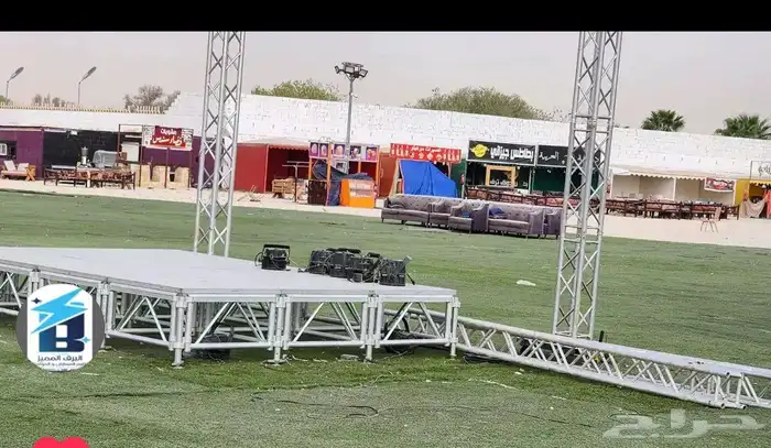 تاجير بيع اجهزه افتتاح استيج شاشات ليزرات 8