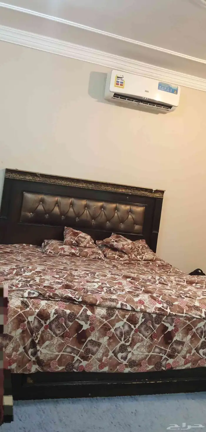 دولاب وسرير كبير مع المرتبة سرير نفر مع المرتبةبسعر 600 ريال 2