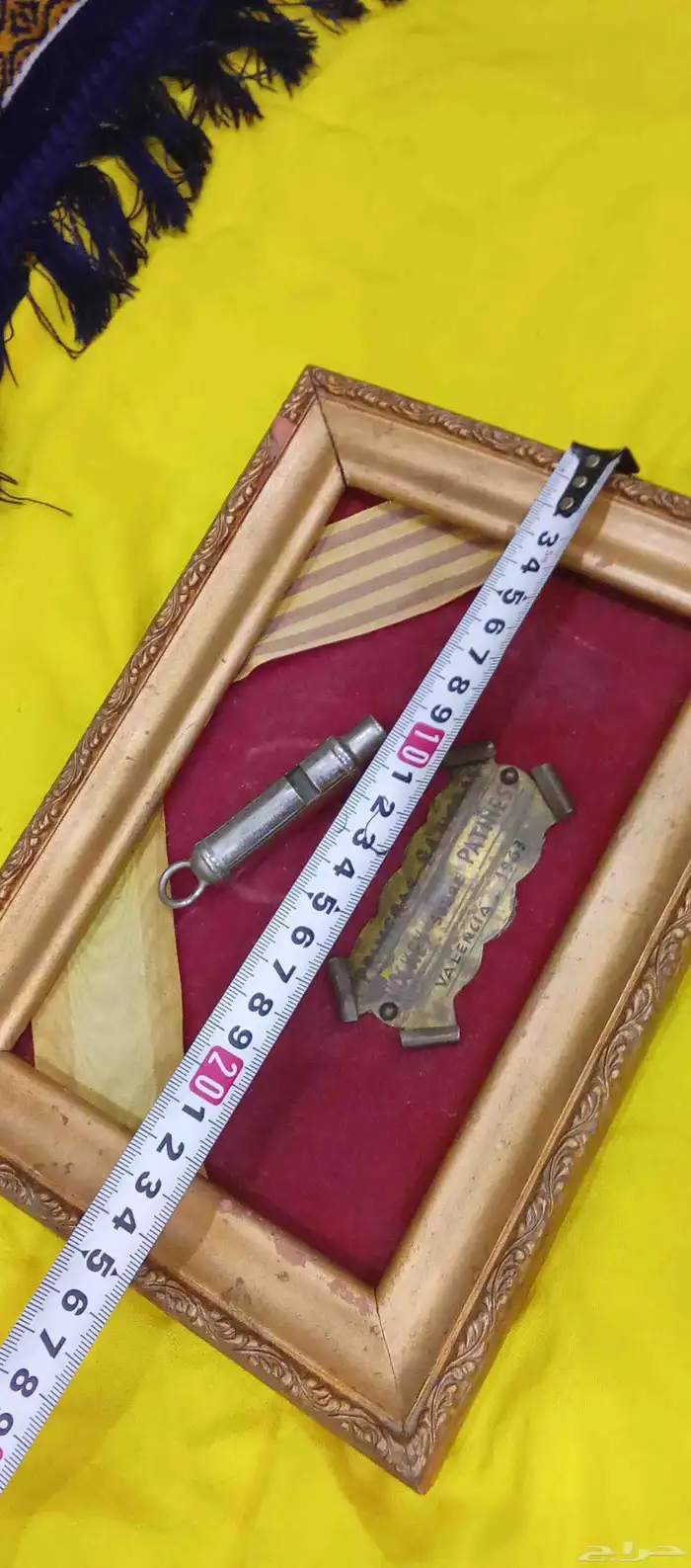 صفاره تراثيه عليها تاريخ 1963 فالنسيا مع حق مفاتيح فالنسيا 6