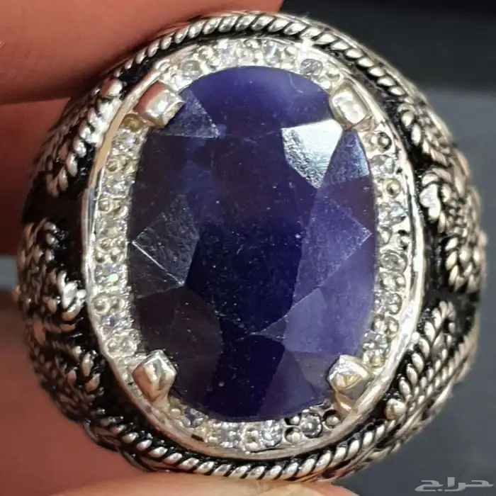 خاتم زفير افريقي طبيعي 0