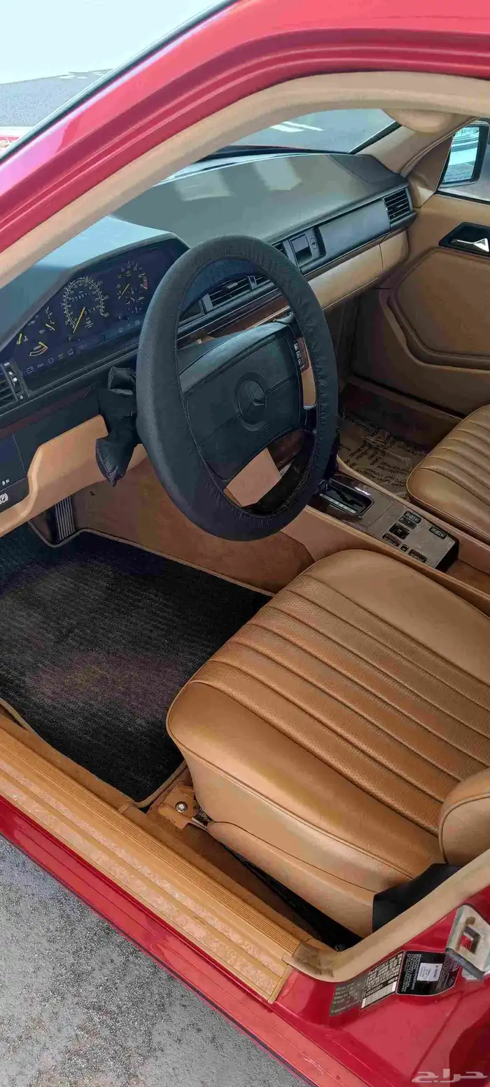 مرسيدس 1990 W124 فرخ الشبح ( سته سلندر نظيف مخزن ) 300E 15