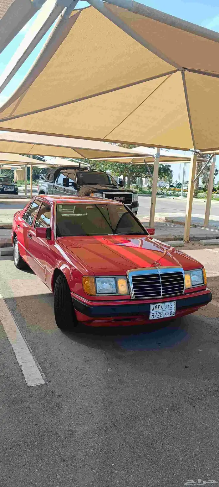 مرسيدس 1990 W124 فرخ الشبح ( سته سلندر نظيف مخزن ) 300E 0