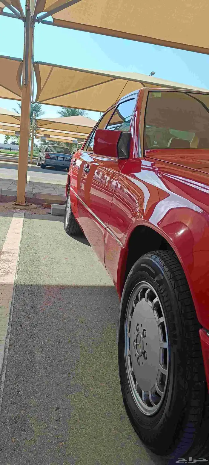 مرسيدس 1990 W124 فرخ الشبح ( سته سلندر نظيف مخزن ) 300E 3