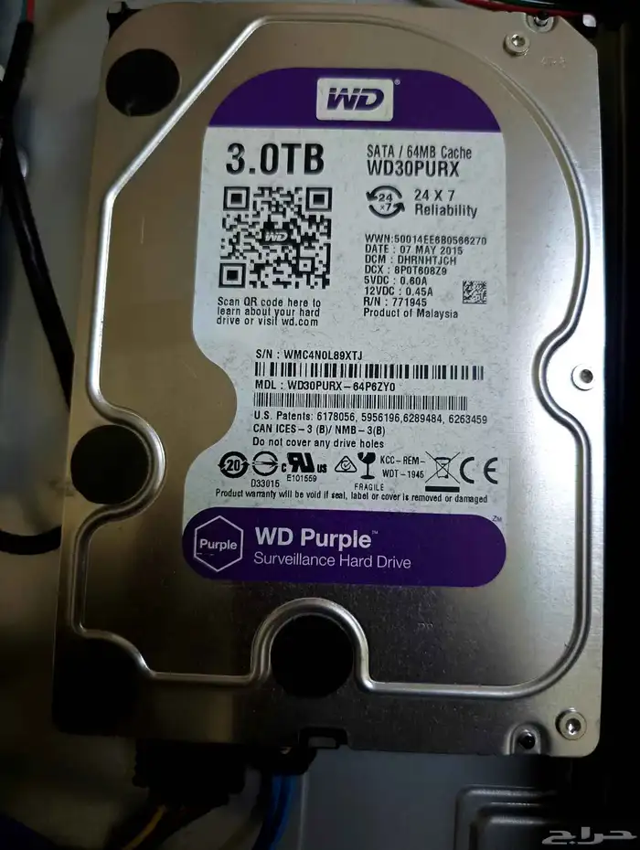 هارد ديسك كاميرات 4TB   3TB 0