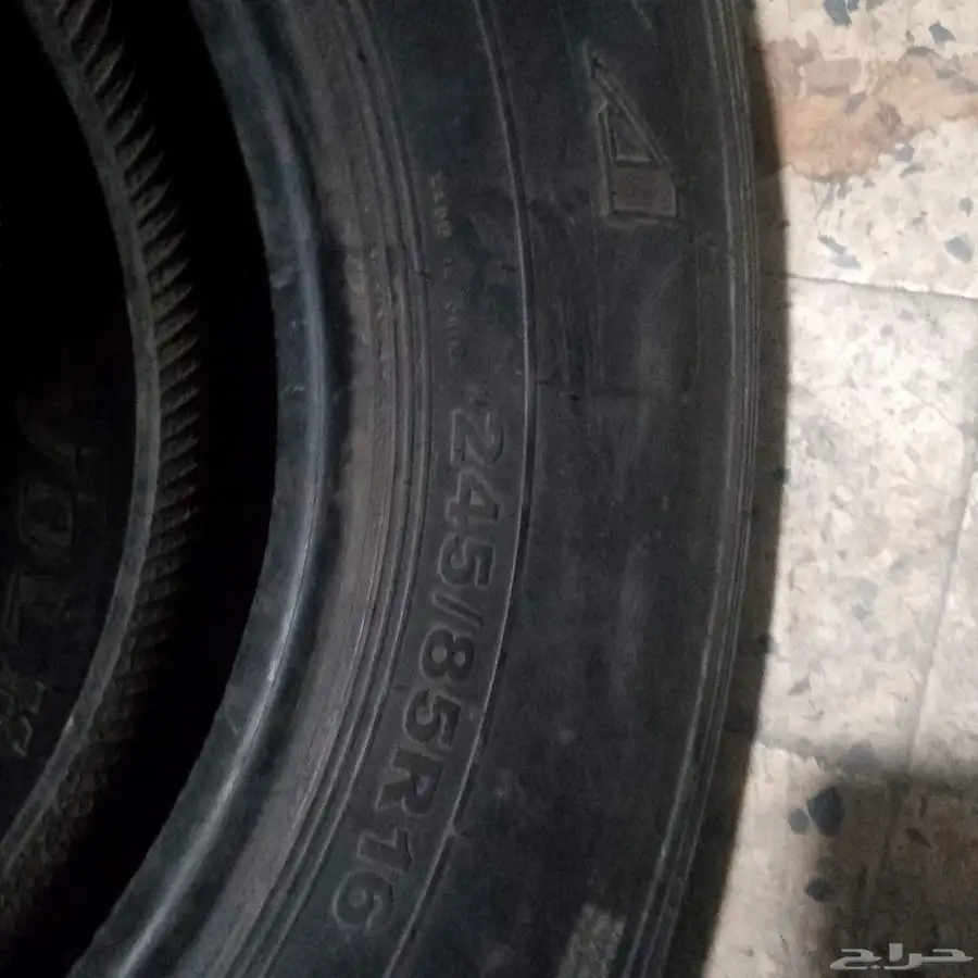 كفرات شاهين مقاس 245 85 16 9