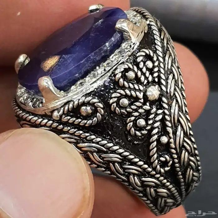 خاتم زفير افريقي طبيعي 3