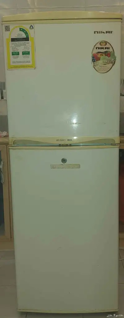 ثلاجة نيكاي 213 لتر تبريدها ممتاز Nikai Fridge 213 liter 0