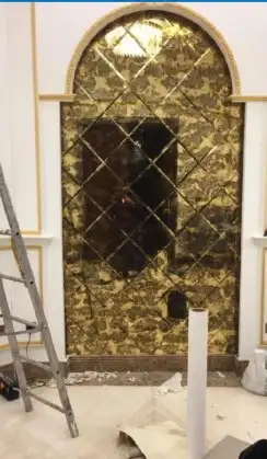 تفصيل مرايا معتقه وزجاج الرياض 9