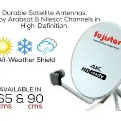 Installation of satellite dishes cameras central system subs 0