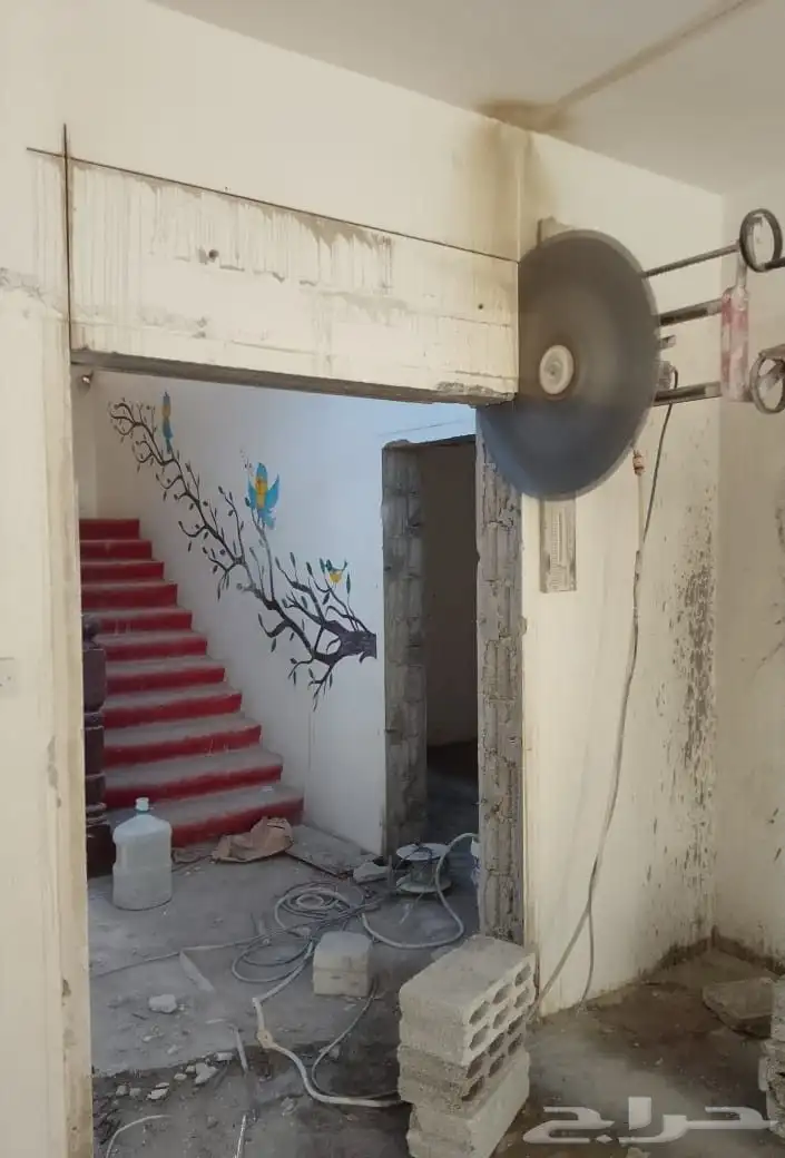 قص الخرسانه بالمنشار 3