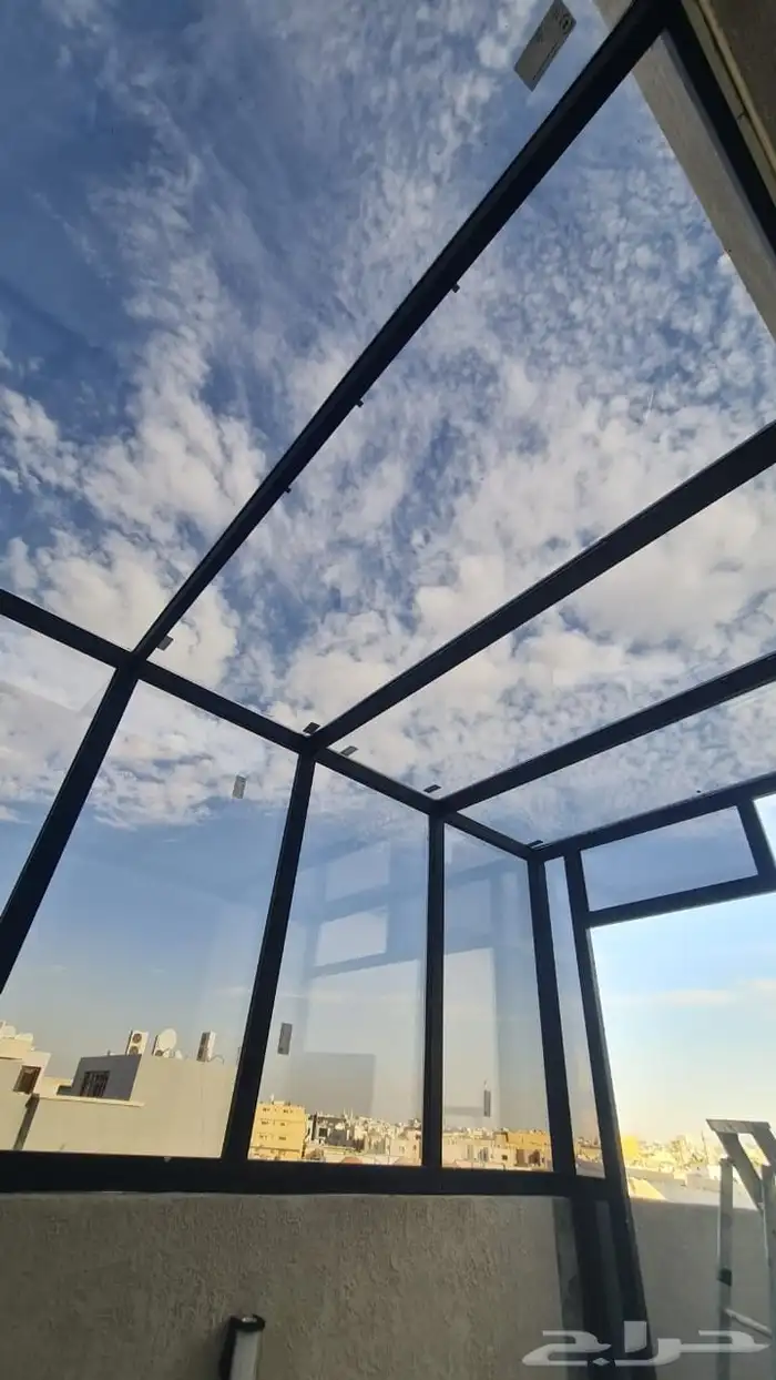 سكاي لايت دبل عازل للحراره جلسات زجاجيه اسكاي لايت 3