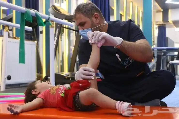 علاج طبيعي للأطفال بالجمش 1