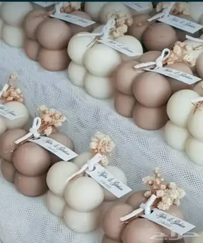 شموع معطرة وشموع فواحة توزيعات وهدايا 9