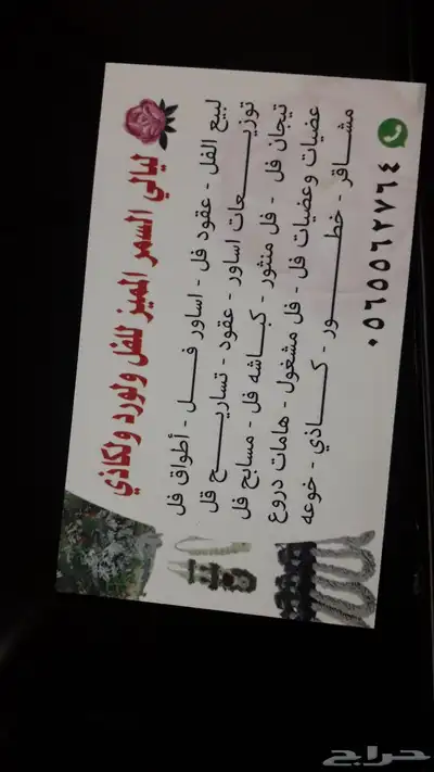 جده والتوصيل لجميع مناطق المملكه عقود فل ورد كاذي خوعه خطور 30