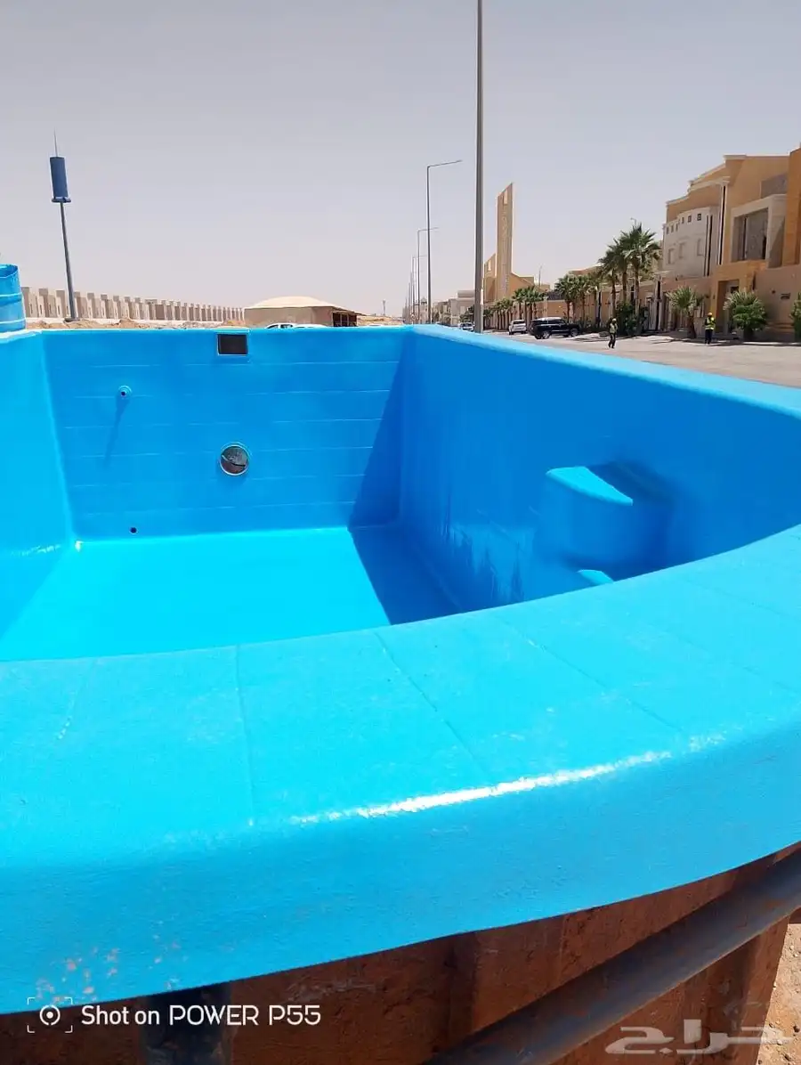 فيبر فايبر مسابح مستخدمه و جميع معدات المسابح مستخدمه 9