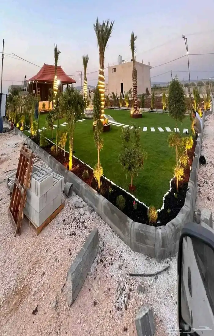 تنسيق حدائق توريد وتركيب 20