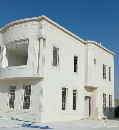 ديكورات واجهات خارجيه لياسه ملونه بطحاء الرياض كسر رخام 5
