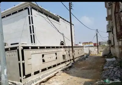ديكورات واجهات خارجيه لياسه ملونه بطحاء الرياض كسر رخام 1
