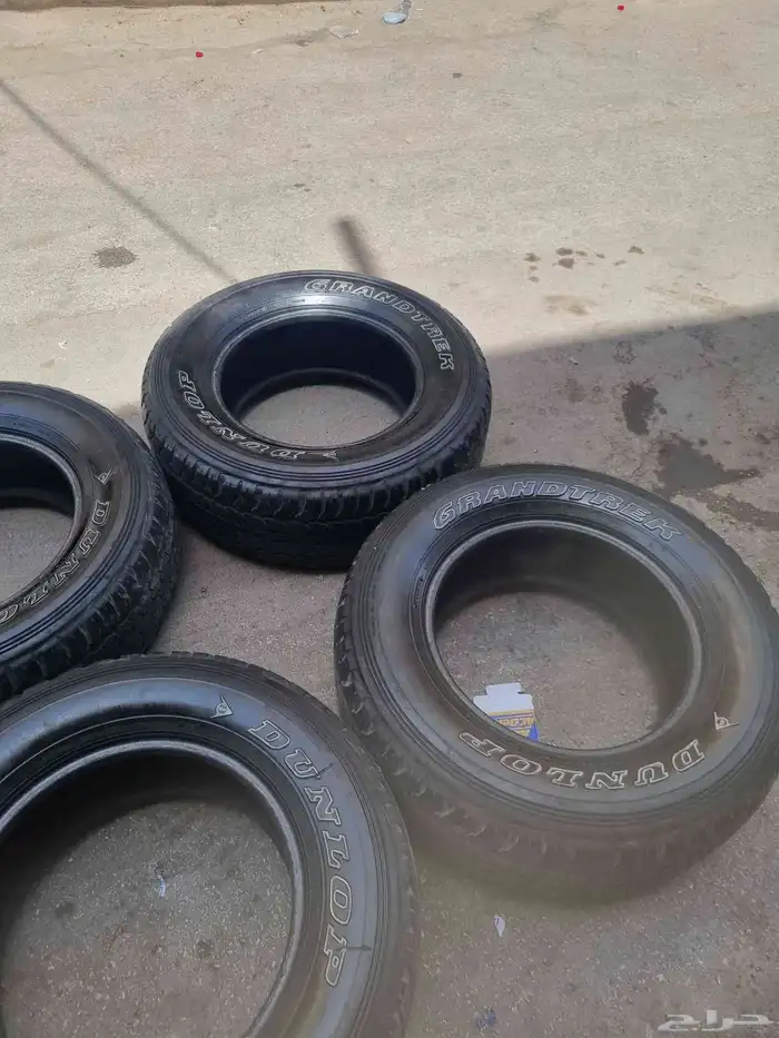 275 65 17 دنلوب الكفرات نص عمر 5