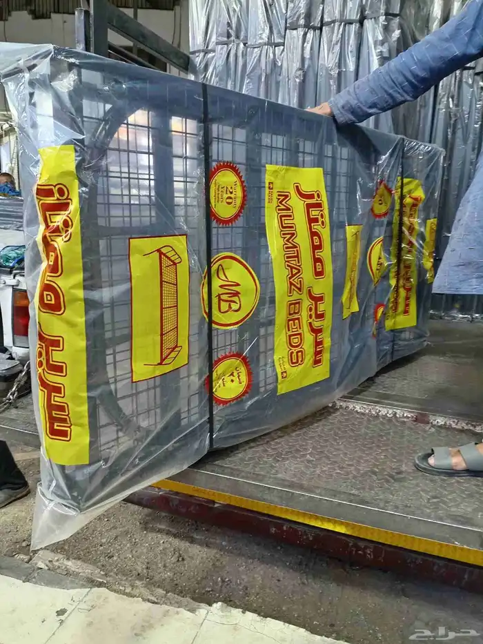 سرير حديد دورين مراتب ضغط 60 جوده عاليه جديده 2