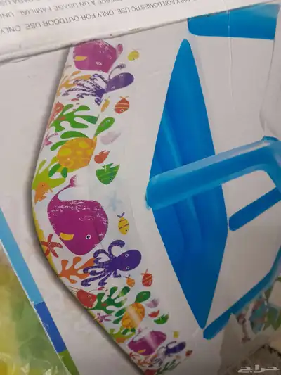 مسبح اطفال مع غطاء 0