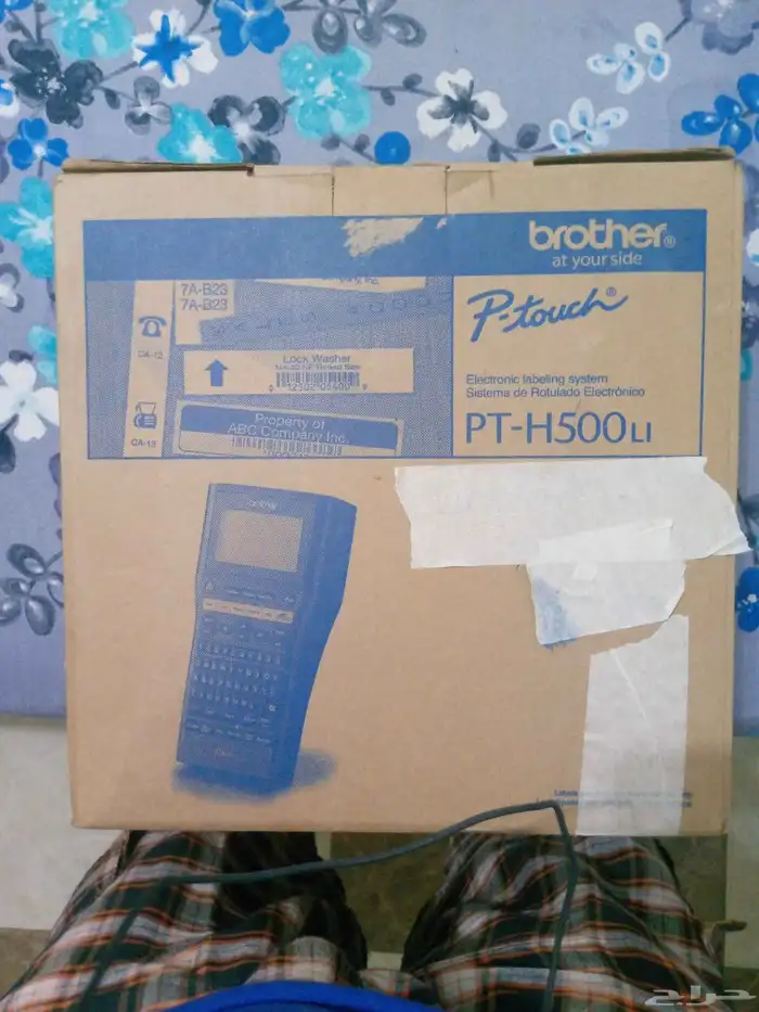 labeling printing machine brand new with box charger tap 4