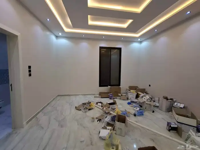 دور ارضي بحي الغروب بصك مستقل 300 متر شغل شخصي 12