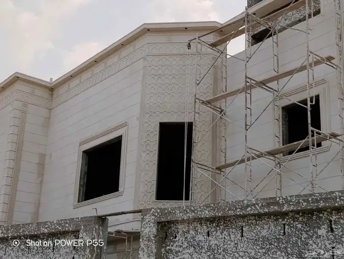 لياسه ملونه وديكورات خارجيه بديل الحجر الطبيعي 0